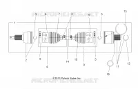 DRIVE TRAIN, DRIVE EJE TRASERO