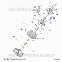 TREN, PRIMARY CLUTCH