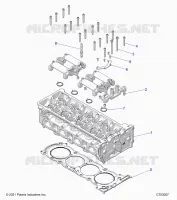 ENGINE, CULATA