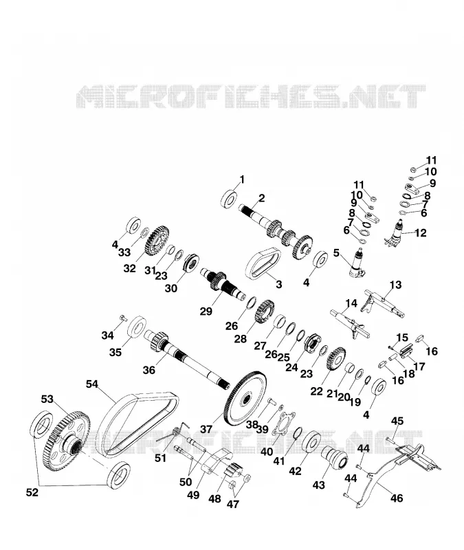 CAJA DE ENGRANAJES (Internal Components)