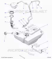 SISTEMA DE COMBUSTIBLE, FUEL TANK
