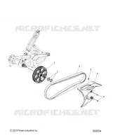 TREN, DRIVEN SPROCKET, BELT AND GUARD