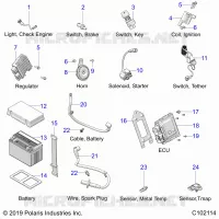ELECTRICA, COMPONENTS