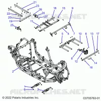 CHASSIS, MAIN BASTIDOR