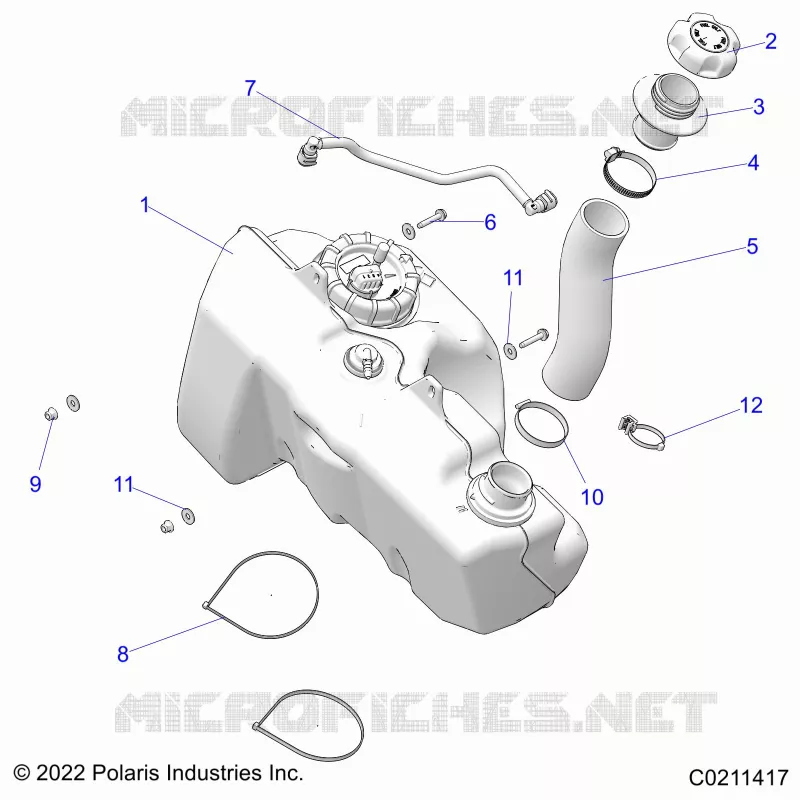 SISTEMA DE COMBUSTIBLE, FUEL TANK