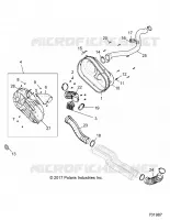 DRIVE TRAIN, TAPA DEL EMBRAGUE AND DUCTING