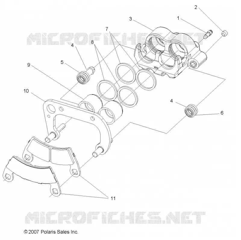 FRENO TRASERO CALIPER