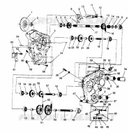 MONTAJE DE ENGRANAJES WIDETRAK LX 0962064 and EUROPEAN WIDETRAK LX E962064 (4931643164B007)