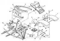 MONTAJE FRONTAL CAB Trail Boss W938527 (4924072407001A)