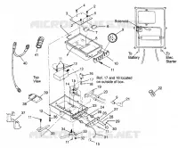 CAJA ELECTRICA SL 700 B974071, Intl. SL 700 I974071, SL 700 Deluxe B974072 (4940874087B013)