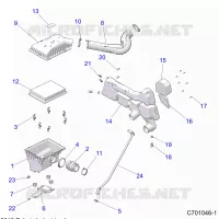 ENGINE, TOMA DE AIRE SYSTEM