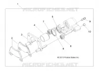 BRAKES, PINZA FRENO TRASEIRA
