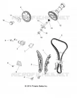 LA CADENA DE LEVAS AND SPROCKET