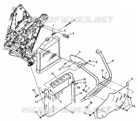 PARAGOLPES Y ESCUDOS Sport 400L W98BA38C (4947234723A007)