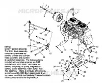 MONTAJE DEL MOTOR XLT 0970756, XLT SKS 0970556, and XLT RMK 0970956 (4937693769C008)
