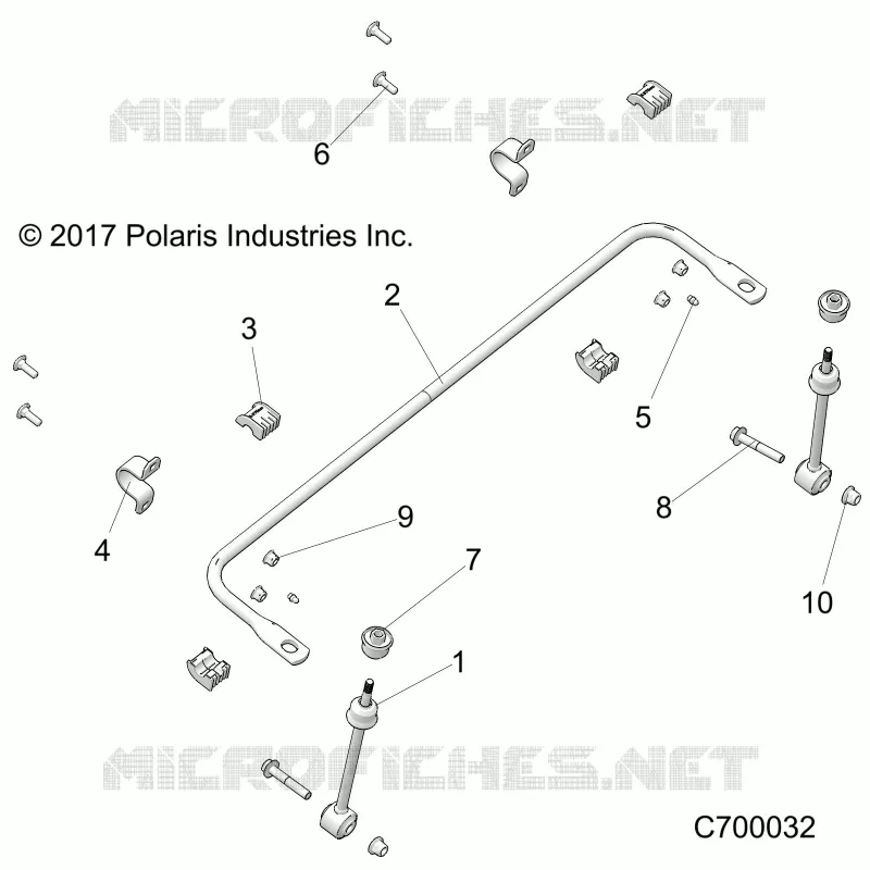 SUSPENSIÃ“N DELANTERA STABILIZER BAR- R19RRW99A9/AD/AJ/AP/B9/BD/BJ/BP (C700032)