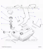 SISTEMA DE COMBUSTIBLE, FUEL TANK AND RELATED