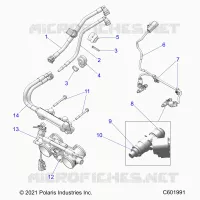 SISTEMA DE COMBUSTIBLE, RAIL, LINES AND THROTTLE BODY