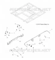 CAJA DE DESCARGA PALANCA Y MONTAJE DE DESCARGA