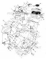 MONTAJE DEL MOTOR 650 Updated 2/90 (4916801680017A)