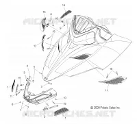 CAPUCHA SCREENS and HINGE ASM.