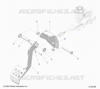 BRAKES, PEDAL AND CILINDRO MAESTRO