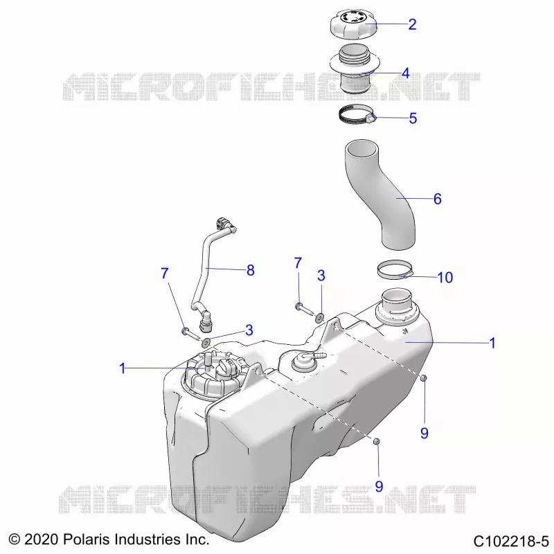 SISTEMA DE COMBUSTIBLE, FUEL TANK