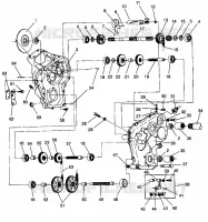 MONTAJE DE ENGRANAJES WIDETRAK LX 0942064 (49250425040017)