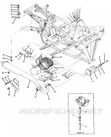Los soportes de motor y Escape Trail Boss / W928527 (4922892289005A)