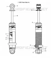 CHOQUE FRONTAL TRACK (RYDE FX/7043178)