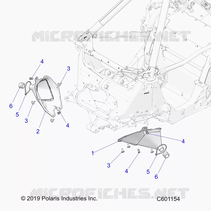 CHASIS, TIE ROD BOOT ASM.