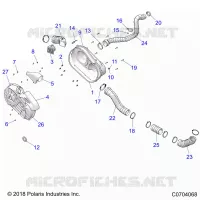 TREN, CLUTCH COVER AND DUCTING