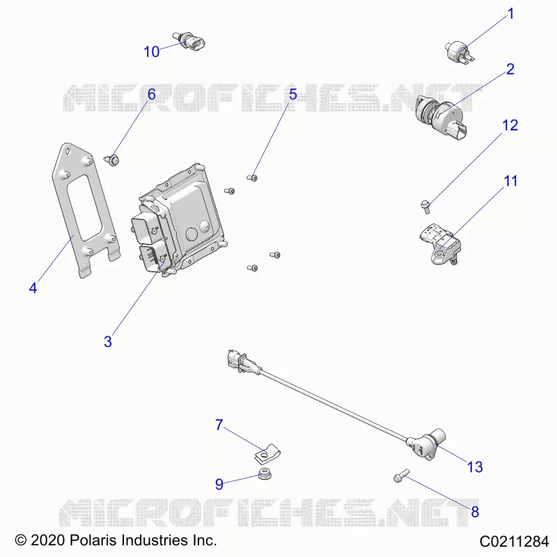 ELECTRICA, SWITCHES, SENSORS AND ECM