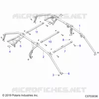CHASSIS, CAB BASTIDOR