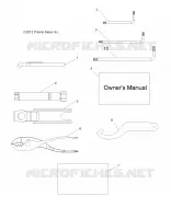 REFERENCES, KIT DE HERRAMIENTA AND EL MANUAL DEL PROPIETARIOS
