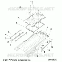 CHASIS, REAR ASM.