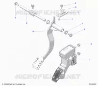 CONTROLES, FOOT CONTROLES AUTO- T24AASHD/THD (500252C)