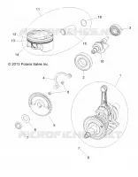 MOTOR, CIGUEÑAL, PISTÓN AND BALANCE SHAFT