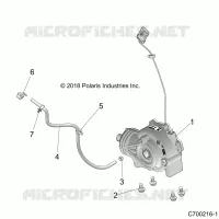 TREN, FRONT GEARCASE MOUNTING