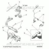 SISTEMA DE COMBUSTIBLE, RAIL, LINES AND THROTTLE BODY