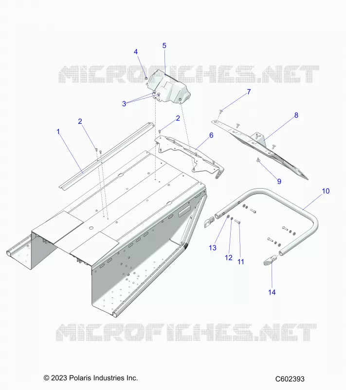 PARACHOQUE, REAR, SNOWFLAP AND TAILLIGHT COVER