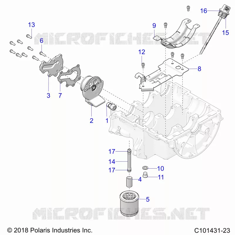 MOTOR, OIL SYSTEM