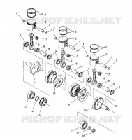 PISTÓN Y CIGÜEÑAL XLT/0930767,XLT SP/0930667    XLT SKS/0930567 (4923012301035A)