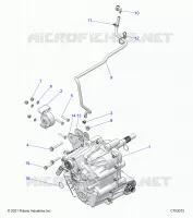 TREN, MAIN GEARCASE MOUNTING