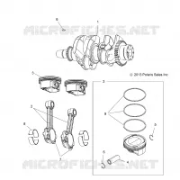 MOTOR, CIGUEÑAL AND PISTÓN
