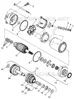 MOTOR DE ARRANQUE SLT 700 B964166 and  Intl. SLT 700 I964166 (4933923392C006)