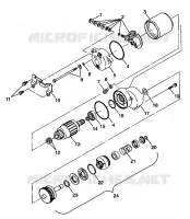 MOTOR DE ARRANQUE XPRESS 300 W98CA28C (4945364536C013)