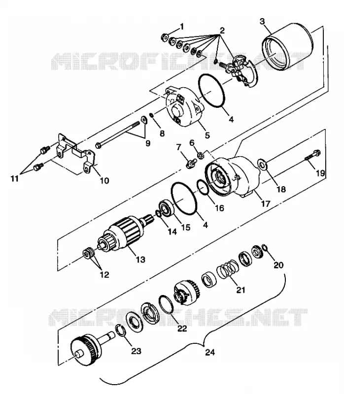 MOTOR DE ARRANQUE XPRESS 300 W98CA28C (4945364536C013)