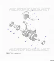 ENGINE, PISTON AND CIGUEÑAL