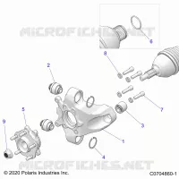 SUSPENSION, PORTAEQUIPAJES TRASERO AND HUB